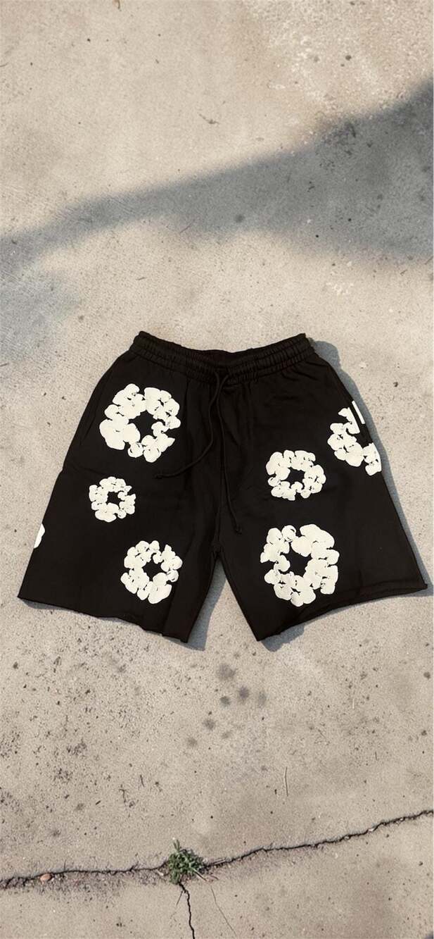Premium Denim Tear Shorts